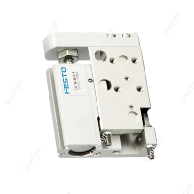 หน่วยการเคลื่อนไหวแบบลมขนาดเล็กแบบสองทาง FESTO 170510 SLF-10-50-P-A, 10×50 มิลลิเมตร สไลเดอร์อัลลูมิเนียมที่นําทางทนทานต่อการสวมใส่ รองรับการติดตั้ง 360 ° และการตอบสนองสัญญาณเซ็นเซอร์ตําแหน่ง