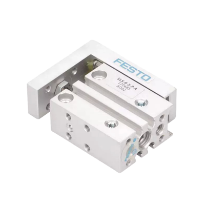 FESTO SLS-6-10-P-A 170486 กระบอกสไลด์ขนาดเล็กที่มีการนําทางแม่นยําที่มีหมอนยืดหยุ่นที่ติดตั้งแม่เหล็กสําหรับอัตโนมัติอิเล็กทรอนิกส์