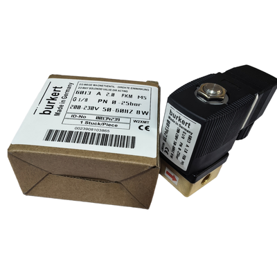 6013 EPDM วัสดุซีลไดอะแฟรมโซลินอยด์วาล์วนำร่องความดัน 0 ถึง 16 บาร์สำหรับระบบอัตโนมัติทางอุตสาหกรรม
