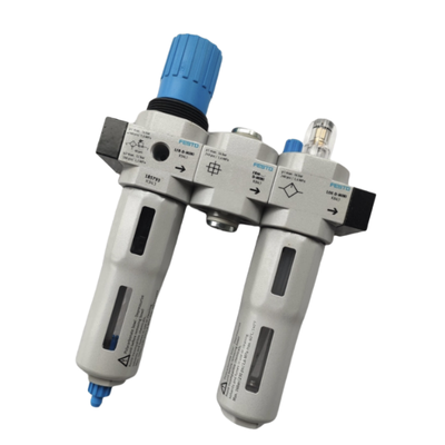 ภาระหนัก LF-3/4-D-MAXI FESTO ซีรีส์ D เครื่องกรองอากาศ G3/4 Port Manual Drain 0.5 ถึง 12 รางทํางาน
