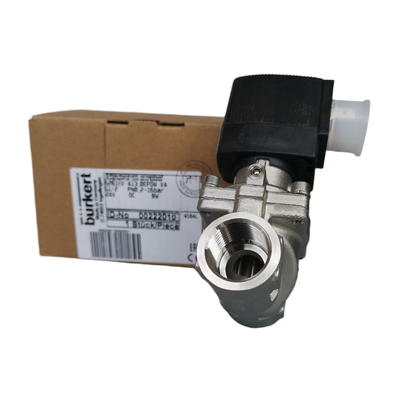 G1/2 ′′ Port Size วาล์วน้ํา 24V DC วาล์วโซเลนอยด์ที่ยั่งยืน เหมาะสําหรับควบคุมการไหลของน้ําในกระบวนการอุตสาหกรรม 00222010