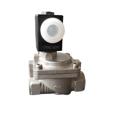24V DC Air Valve เหมาะสําหรับอุตสาหกรรมปนูมาติก อุณหภูมิการทํางาน -30°C ถึง 90°C EPDM การปิดแน่นรวม 00222013