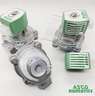 2.5" G Thread Angle Pulse Solenoid Valve SCG353G051 ASCO 353 ซีรีส์ อลูมิเนียม คอร์ปิวเตอร์เก็บฝุ่นขนาดใหญ่