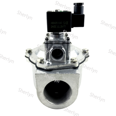 G2 Thread Integral Pilot Right Angle Pulse Valve SCG353A050 ASCO 353 ซีรี่ย์ ไหลเวียนขนาดใหญ่ เครื่องเก็บฝุ่นอลูมิเนียม
