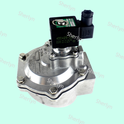 G2 Thread Integral Pilot Right Angle Pulse Valve SCG353A050 ASCO 353 ซีรี่ย์ ไหลเวียนขนาดใหญ่ เครื่องเก็บฝุ่นอลูมิเนียม