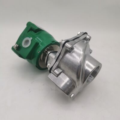 NFG353A047 วาล์วกระแทกกันระเบิด 1 นิ้ว IP67 เรตติ้งห้องเรือน ASCO วาล์วโซเลนอยด์ สร้างสําหรับสื่อไอน้ํา Cryo ส่งผลผลิตแรงกระแทกเพียงพอในการขับเคลื่อน 4 อัดแปลง