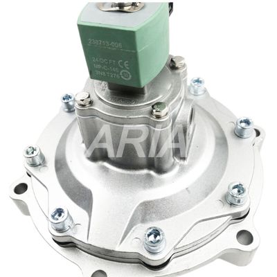 SCXR353G235 3.5inch Output Surge เพียงพอที่จะขับเคลื่อน 4 แอดป์เตอร์ ASCO Pulse Jet Valve With Solenoid Valve Actuation ออกแบบเพื่อการกําจัดฝุ่น