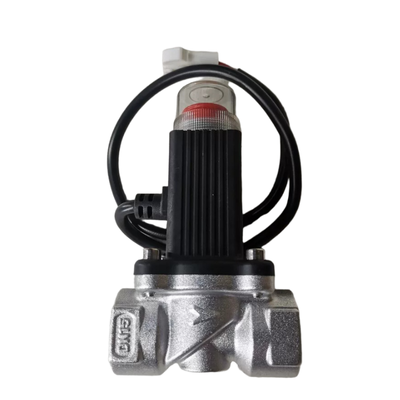 MQ-1/2-15 วาล์วโซเลนอยด์ 15 มิลลิเมตร ขนาดช่อง 1/2 '' ขนาดประตู NBR ผ่าตัด AC220V 0.05 Mpa ร่างสแตนเลส
