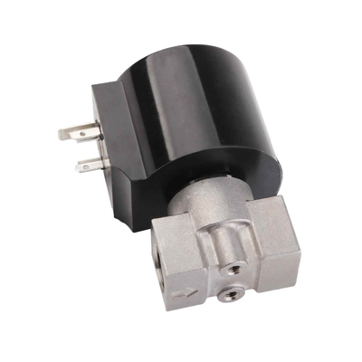 8.7AAS015B วาล์วน้ําที่มีวัสดุประปา PTFE ขนาดช่อง 1.5 มม 24VAC ความดัน 3/8 1/4 3/8 ขนาดประตู
