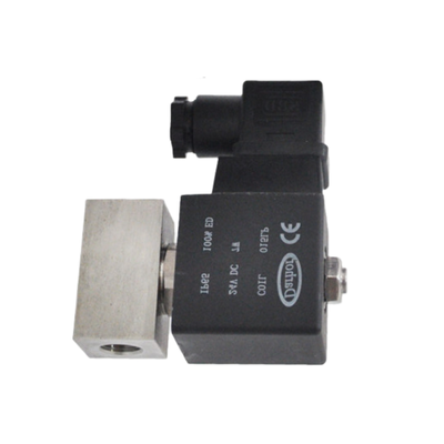 24VDC น้ำมันวาล์ว SH-20ES ขนาดพอร์ต 3/4 นิ้ว PTFE วัสดุซีล 2 ทางปกติปิด 20 มม. ขนาดปาก