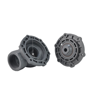 FF1C40B40 FKM Seal 1-1/2'' ขนาดประตู วัสดุ วาล์วอากาศ CPVC วัสดุร่างกาย ขนาดช่อง 40 มม