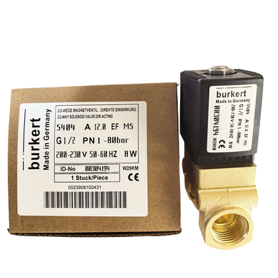G3 8 Port Connection Burkert Solenoid Valve การสร้างที่ทนทาน เหมาะสําหรับระยะยาวในระบบอัตโนมัติอุตสาหกรรม