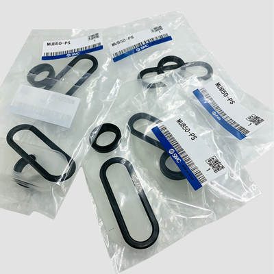 SMC MUB40 PS Service Seal Kit Anti Aging Rubber Seal Assembly Fit MUB40 Low Profile Free Mount Pneumatic Actuator For Long Cycle Continuous Production Working Scenarios