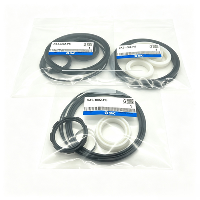 Compatible SMC Cylinder Overhaul Kit CA2‑100Z‑PS Complete Sealing Spare Parts Meet RoHS Standard For Onsite CA2 Air Cylinder Disassembly Maintenance