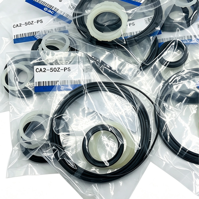 Compatible SMC Cylinder Overhaul Kit CA2‑100Z‑PS Complete Sealing Spare Parts Meet RoHS Standard For Onsite CA2 Air Cylinder Disassembly Maintenance