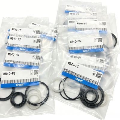 MB100-PS ซีลซ่อมแพ็คสําหรับ SMC MB ซีรีส Tie Rod อากาศกระบอกรวมสตาร์ดซีลและสวมสายสําหรับโรงงานในสถานที่ การบํารุงรักษาส่วนประกอบ Pneumatic