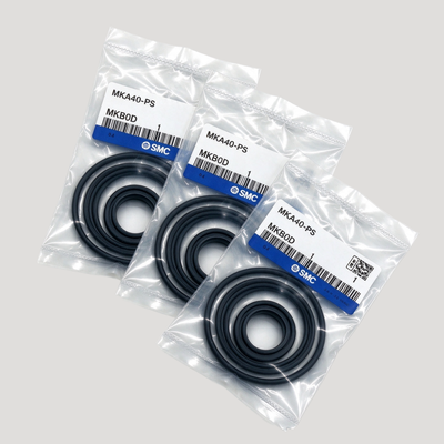 SMC MKB/MKA32-PS Cylinder Seal Replacement Pack Anti Aging Sealing Rings Fit MK Series 32mm Bore Rotary Clamp Cylinder For Automated Workholding Repair