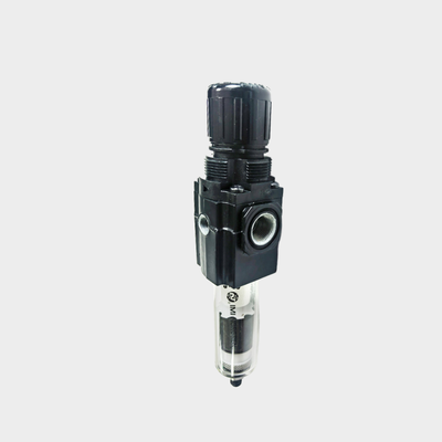 NORGREN B72G‑2GK‑AL3‑RMN B72G‑2GK‑AL1‑RMN Excelon ตัวกรอง‑เรกูเลเตอร์ G1/4 ระบบระบายน้ำอัตโนมัติ โถโพลีคาร์บอเนต 5μm 40μm ปุ่มกดล็อค 0.3‑10Bar ไม่มีเกจสำหรับวงจรควบคุมนิวเมติก