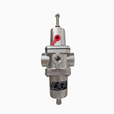 NORGREN B38P‑244‑B1MA B38P‑344‑B1MA สแตนเลสสตีล ฟิลเตอร์‑เรกูเลเตอร์ เกลียว PTF ระบายน้ำด้วยมือ ไส้กรอง 5μm‑25μm เป็นไปตามมาตรฐาน NACE สำหรับระบบเตรียมอากาศอัดสำหรับสภาพแวดล้อมทางทะเล‑นอกชายฝั่งที่มีฤทธิ์กัดกร่อน