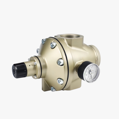 SMC AR625‑06G AR625‑10G ตัวควบคุมแรงดันนำร่องภายใน 3/4 1 นิ้ว พร้อมเกจวัดแรงดันในตัว ลูกบิดล็อคสำหรับควบคุมลมที่แม่นยำในระบบนิวแมติกส์งานหนัก