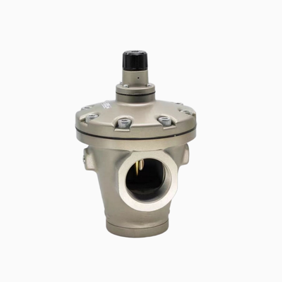 AR635-10G SMC เร็กกูเลเตอร์แรงดันลมต่ำพร้อมเกจ Rc1" 0.02-0.2 MPa แบบ Pilot