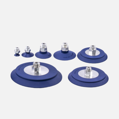 FESTO VAS15 จุกดูดสุญญากาศ ซิลิโคนสีขาว NBR สีดำ NBR สีน้ำเงิน สำหรับระบบอัตโนมัติทางอุตสาหกรรม อุปกรณ์ขนถ่ายวัสดุแบบนิวแมติก