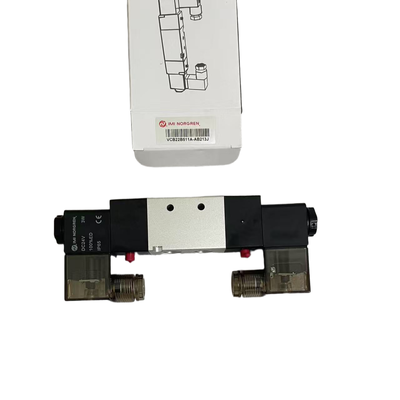 G1/4 AC220V Double Directional Valve VCB22B511A-AB219J NORGREN 5/2 Pneumatic Solenoid Valve for Textile Machinery Dual Coil