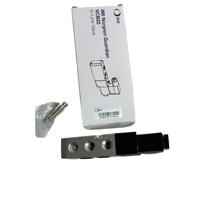โซลินอยด์วาล์ว NAMUR 24VDC IMI Norgren VCB22C517A-AE213J G1/4 5/2 แบบเดี่ยวสำหรับแอคทูเอเตอร์แบบหมุน IMI Norgren วาล์วควบคุมทิศทางนิวเมติก