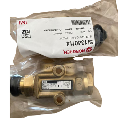S/1340/14 IMI Norgren Pneumatic Manual & Mechanical Valve G1/4 Thread for Safety Position Sensing