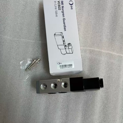 วาล์วควบคุมทิศทางแบบควบคุมด้วยนำร่อง VCB22A517D-CA213F Norgren 24VDC G1/8, อะไหล่สำหรับ Micro Automation