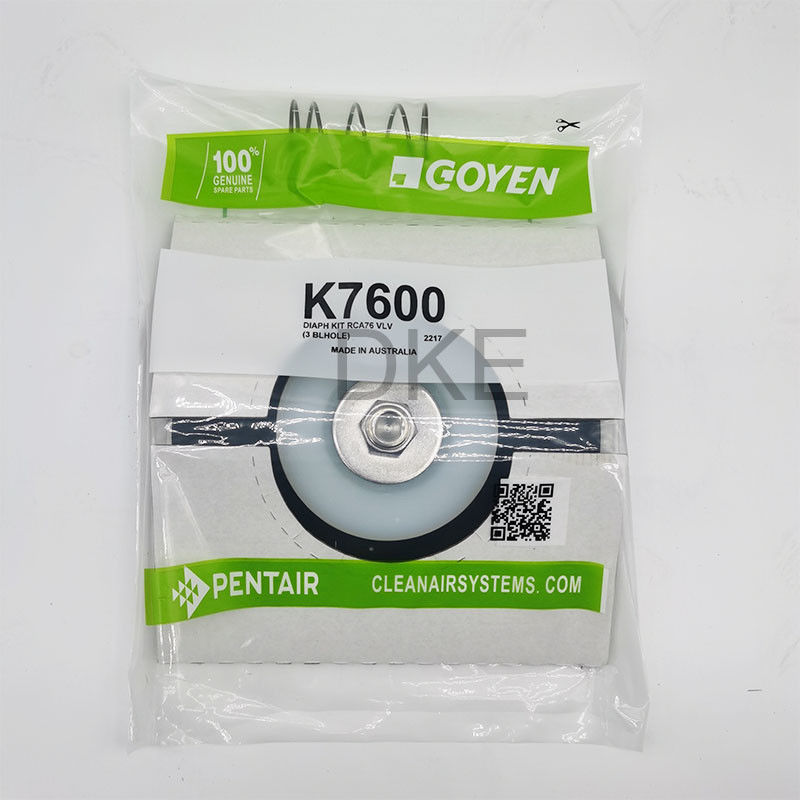 ชุดซ่อมแซมแผ่นผ่าตัดแบบ Goyen K7600 CA76 / RCA76 ขนาด 3" MM T Series Buna / ไนลอน