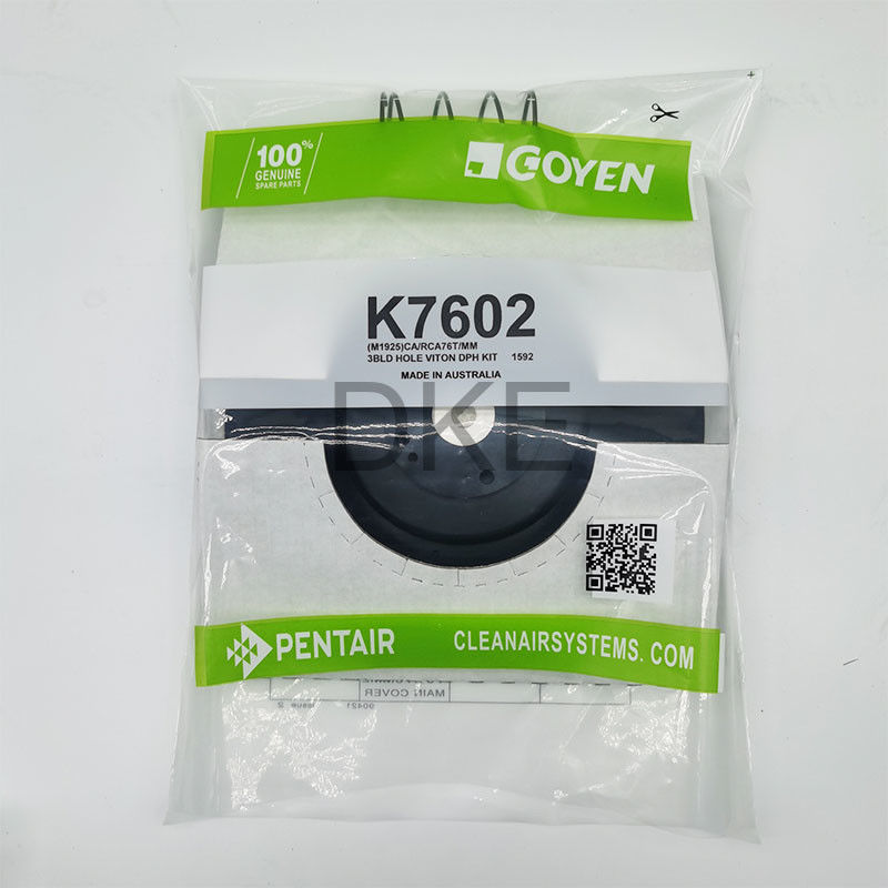 เครื่องเก็บฝุ่น Goyen ซีรี่ย์ T FKM /  Pulse Valve Diaphragm K7602 ขนาด 3" CA76/RCA76,MM