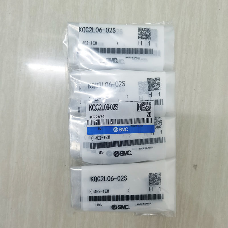 SMC KQG2L06-02S การติดตั้งเอลโค้ทเพศชายสําหรับท่อ 6 มิลลิเมตร,1/8R PORT