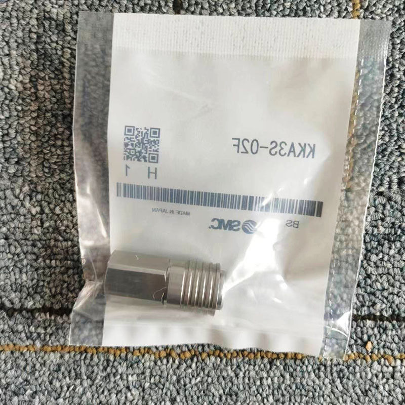 KKA ซีรีส์ SS316 KKA3S-02F ประเภทพล็อก (P) หญิงเส้นประเภท S คอปเลอร์