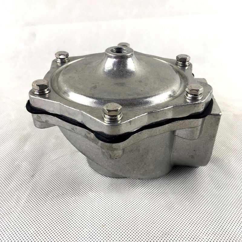 ขนาดท่อ G1 1/2 G353A045 ASCO วาล์วเจ็ตแรงกระแทกสําหรับ 0-8 ขนาดช่อง 5 บาร์ 52 กระบอก TPE / CR