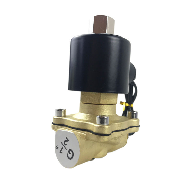 3/4 นิ้ว 2W200-20 NPT น้ําอากาศทองแดง Solenoid Valve NC 2 ทาง
