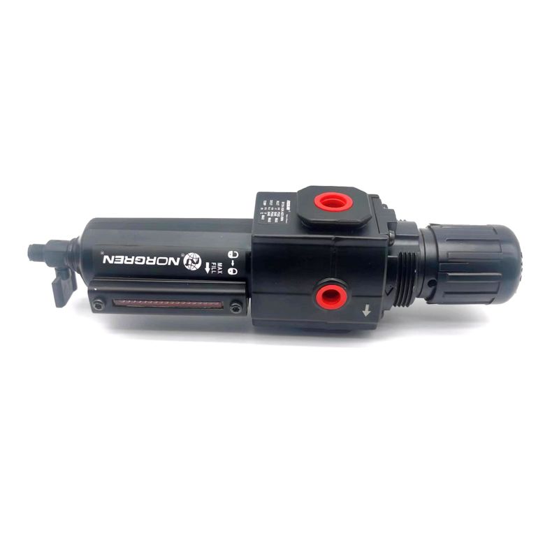 B73G-3GK-QT1-RMN Norgren G3/8 5μm เครื่องกํากับกรอง เครื่องกํากับการระบายมือ เครื่องกํากับการระบาย / เครื่องกํากับการระบายโดยไม่มีวัด
