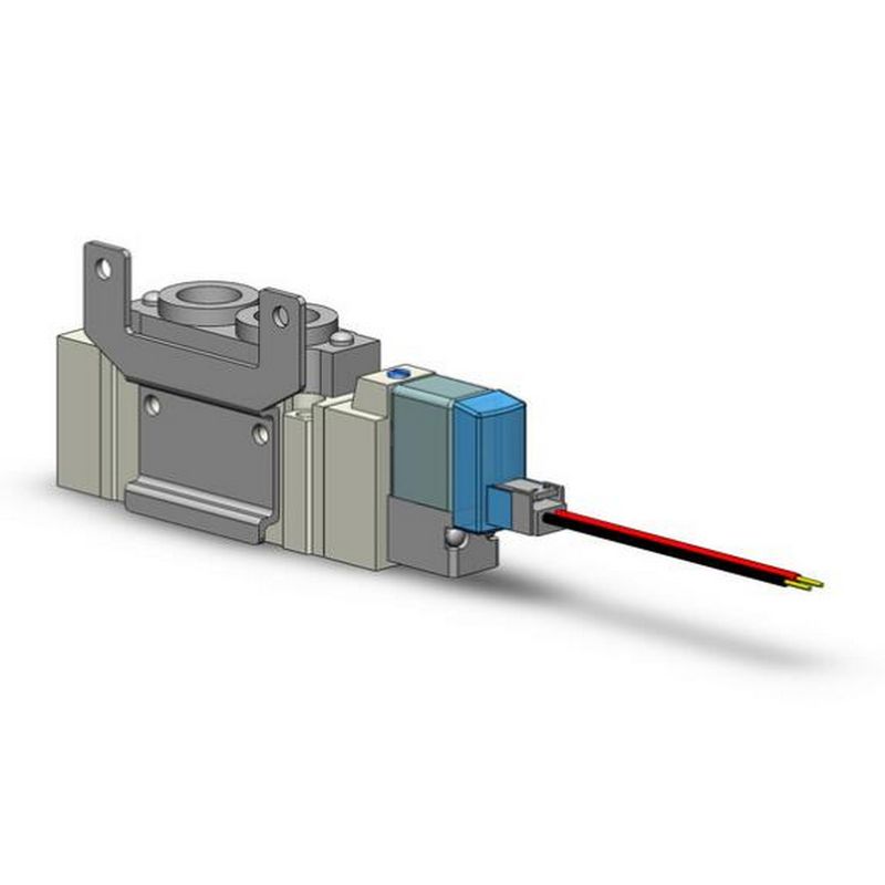 หน่วยปิดซอลีนอยด์วาล์ว SMC 5-Port กันฝุ่น สําหรับอาหารและเครื่องดื่ม