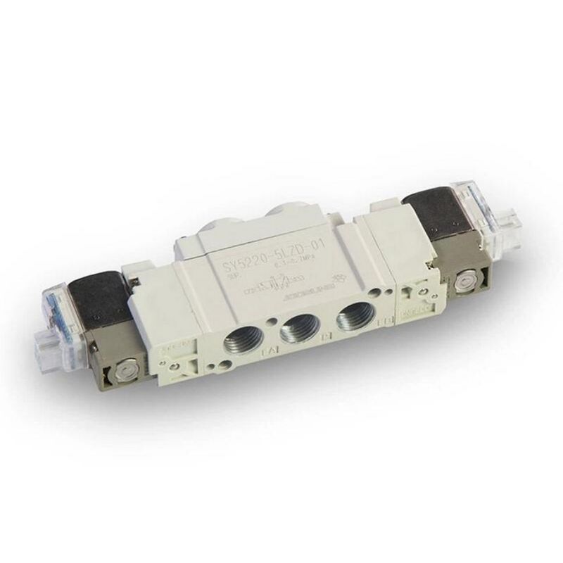 SMC SY5120-5LZD-C8 2 ตําแหน่ง ติดต่อเดียว