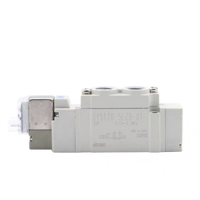 วาล์วโซเลนอยด์ SY5120-5LZD-01 SMC2 ตําแหน่ง Single DC24V Port ขนาด 1/8 Thread Piping