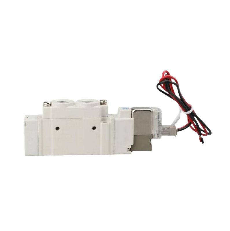 SMC SY3420-5LZD-C8 วาล์วโซเลนอยด์ 3 ตําแหน่ง ศูนย์การออกอากาศ DC24V ขนาดประตู Ø8