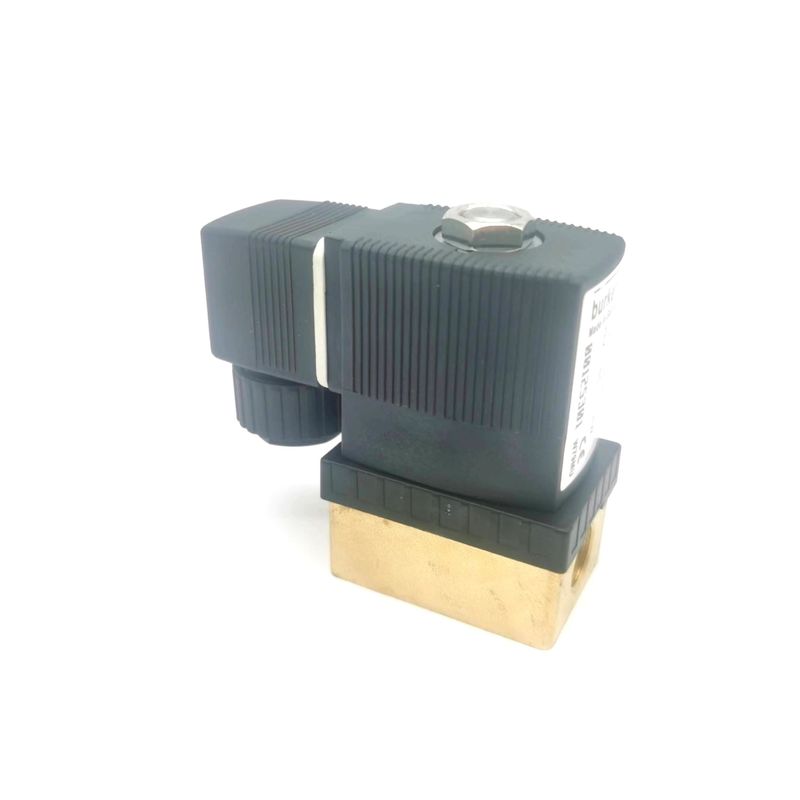 Burkert 00125357 วาล์วโซเลโนอิด 6014D เปิดปกติ 00125358 00125360 G1/4 DC24V AC24V AC220V