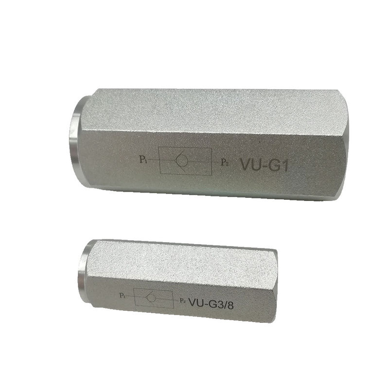 ประเภทหลอด วาล์วไฮดรอลิกแบบเดียว VU-G1 วาล์วแบบเดียว