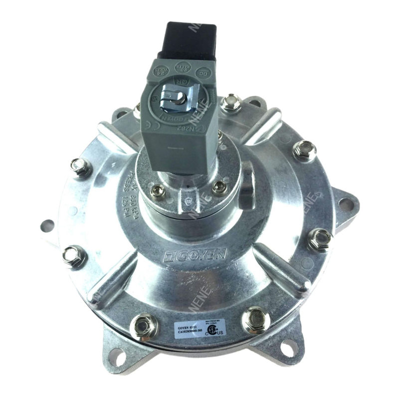 RCA102MM 4 ′′ MM Series Remote Pilot Pulse Jet Diaphragm Valve สําหรับถังเก็บฝุ่น