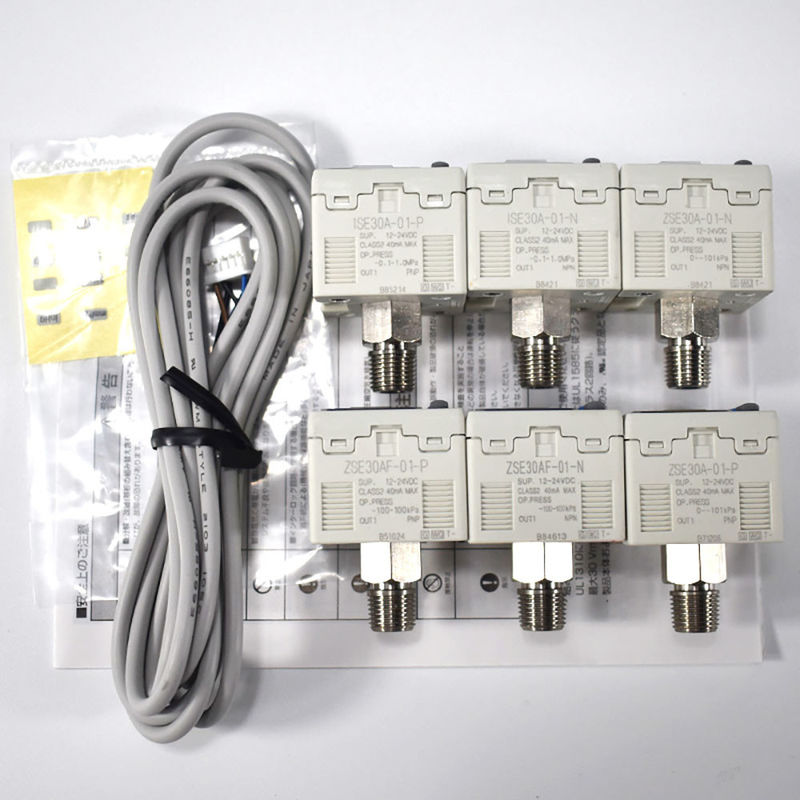 ZSE30A-01-P ความดันลบ SMC ประเภท P เครื่องปรับความดันดิจิตอล