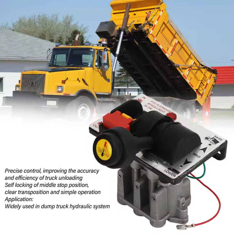 วาล์ว 6 หลุมใหม่ 6CV-D-N วาล์วควบคุมด้วยมือ วาล์วควบคุม PTO ของรถบรรทุกดัมพ์