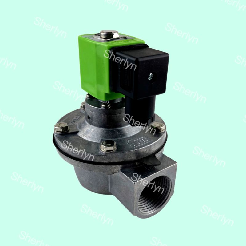 วาล์วพัลส์เจ็ทสำหรับเครื่องเก็บฝุ่น DMF-Z-25 BFEC แบบมุมฉาก ขนาด 1 นิ้ว