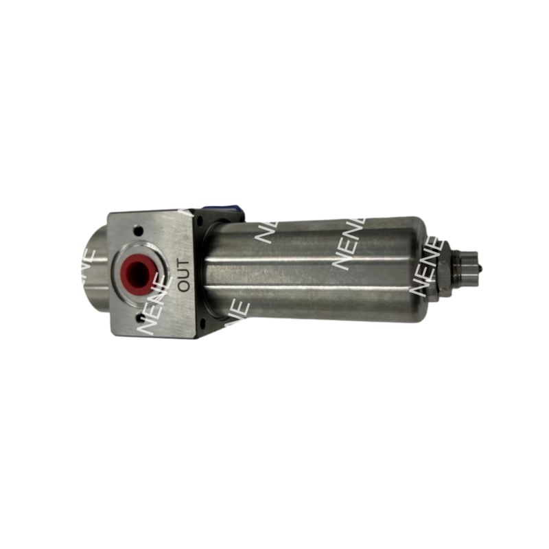 ตัวกรองสแตนเลส SF200 ขนาดเกลียว 1/4" ชุดกรองลม ปรับแรงดัน และหล่อลื่น