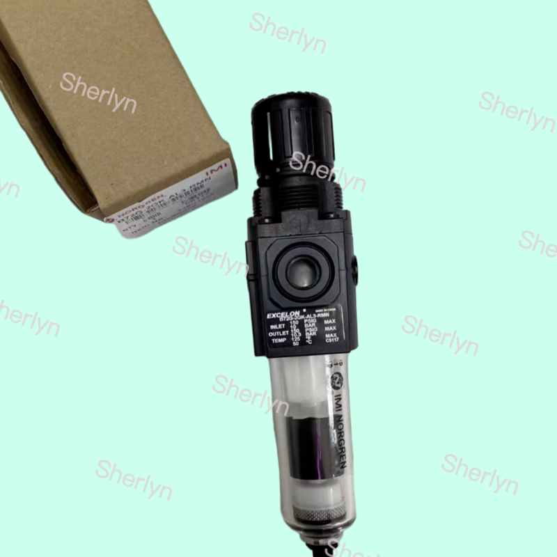 วาล์วลดแรงดันพร้อมตัวกรอง Norgren รุ่น B72G B72G-2GK-AL3-RMN 1/4 "G