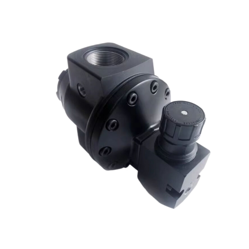 R24-300-RNLA R24 ซีรี่ย์ ระบบควบคุมการไหลสูงมือ 3/8 PTF 0.7-8 Ba โดยไม่มี Gauge